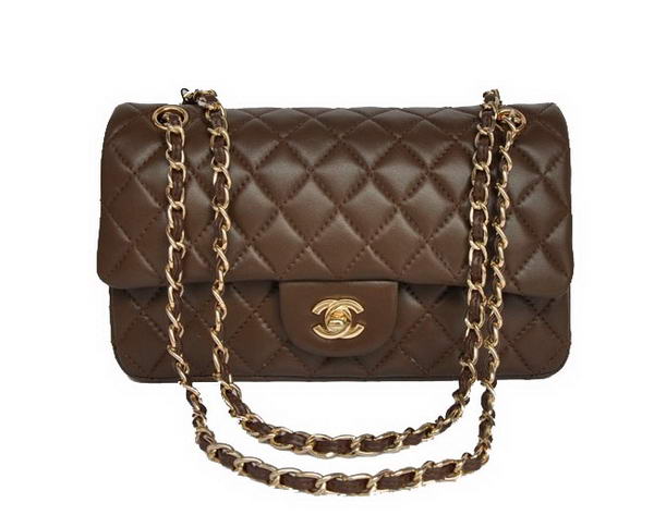 High Quality Knockoff Chanel 2.55 Series Brown Sheepskin Leather Flap Bag